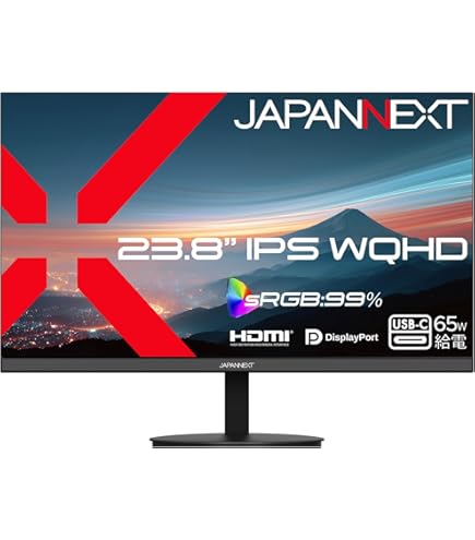 c*a様 【破格】JAPANNEXT 23.8インチ WQHD ゲーミングモニタ Amazon.co.jp: JAPANNEXT 23.8型 ゲーミングモニターJN-238GT165WQHDR